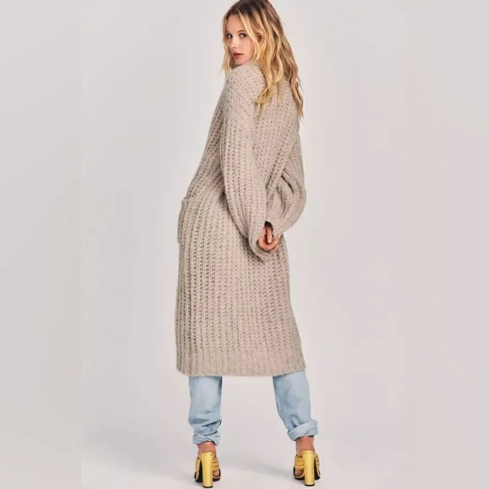 Free People LOVESHACKFANCY GILLIES DUSTER / size M-L